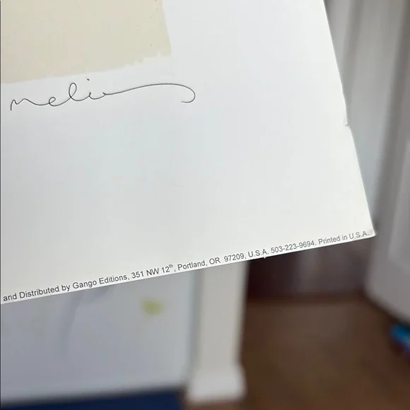 Floral Art Print with Pastel Flowers - Picture 7 of 9